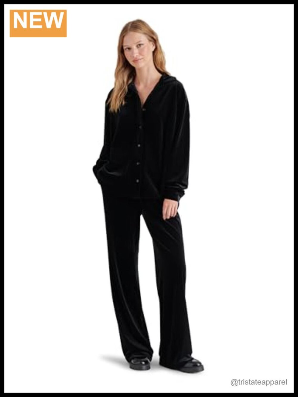 Women's Long Sleeve Collared Button Down Shirt 92% Polyester 8% Elastane